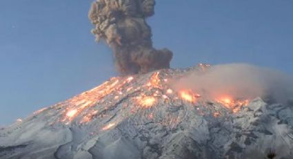 ALERTA fase 3 es emitida por Protección Civil Nacional tras explosiones del Popocatépetl