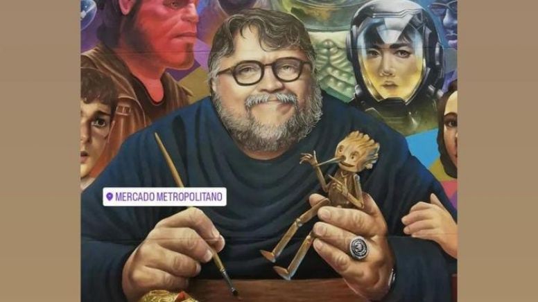 ¡El mural en honor a Guillermo del Toro ya está listo! Aquí detalles de inauguración y actividades extra