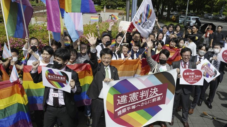 Corte japonesa prohíbe el matrimonio igualitario y asegura que es inconstitucional