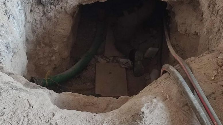 Clausuran túnel para robo de hidrocarburo en Atitalaquia