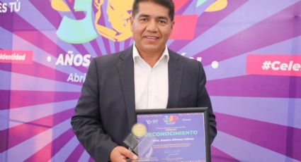 Ramiro Olivares Gálvez fue reconocido como ‘Cortazarense con alma’