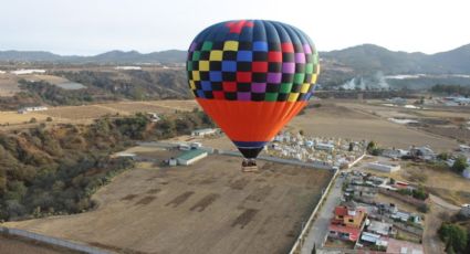 Metepec: accidente de globo en Teotihuacán sin afectar actividad recreativa