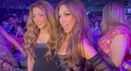 Shakira y Thalía juntas en la gala Mujeres en la Música Latina de Billboard