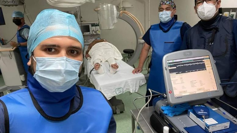 Realiza Hospital Regional de la Huasteca primera intervención de marcapasos definitivo