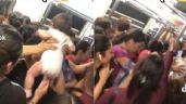VIDEO Bebé pasa de mano en mano en Metro de CDMX y se vuelve viral