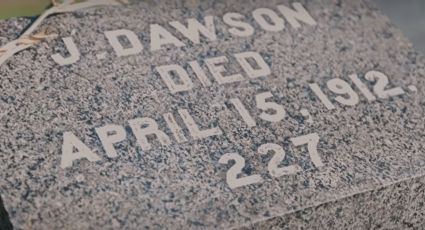 ¿Ficción? Alan Estrada encuentra en Halifax, el cementerio del Titanic, tumba de Jack Dawson
