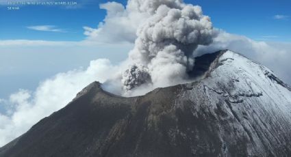 ¡Se puso bravo! Se prende el volcán Popocatépetl y enciende alarmas de nuevo