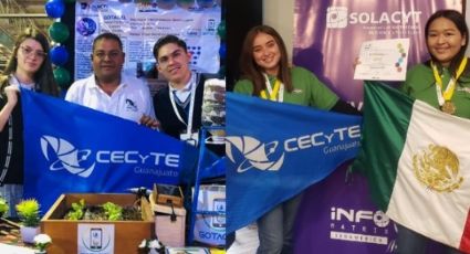 Estudiantes del Cecyteg de Pueblo Nuevo ganan concursos con proyectos tecnológicos