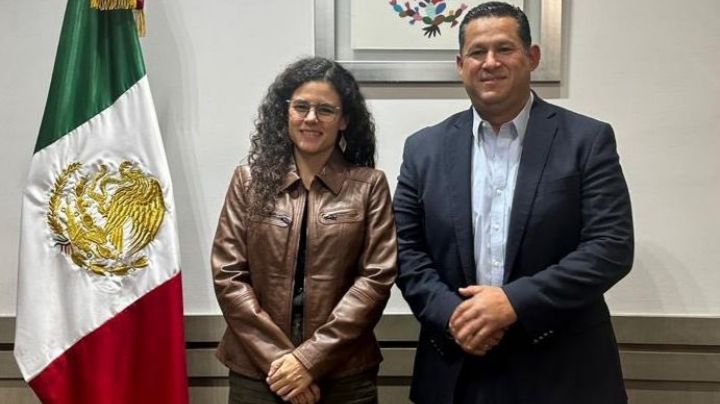 Presenta Diego "Agua Sí" a Luisa María Alcalde, secretaria de Gobernación