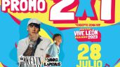Ponen boletos de conciertos para el Festival Vive Verano León al 2x1