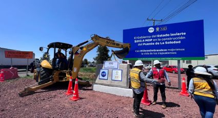 Inician obras de construcción del puente vehicular de La Soledad en Irapuato