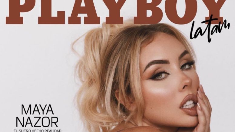 FOTOS Maya Nazor por fin destapa su portada de Playboy: ‘me siento plena y hermosa’