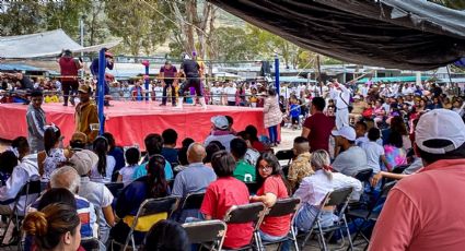 Llega la lucha libre al penal de Pachuca