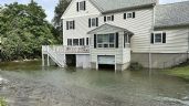 Clima en EU: Huracán Lee provoca inundaciones y hace peligrar dique en Massachusetts