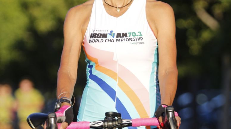 María Elena Barriel, guerrera del triatlón