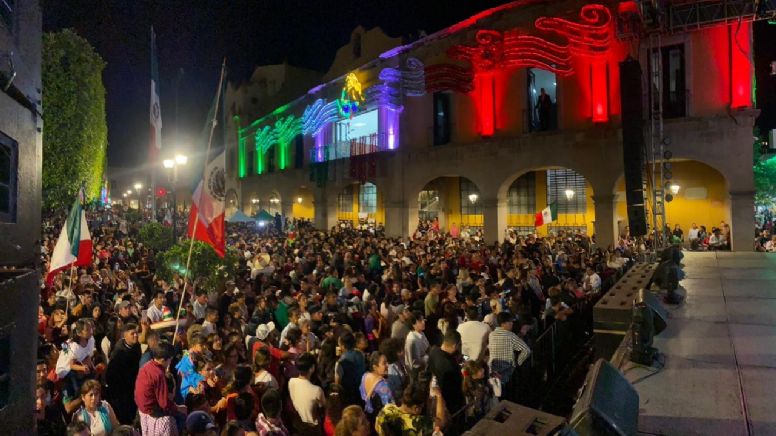 Más de 8 mil personas celebran el Grito en Celaya