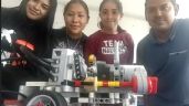 Alumnas del SABES San Felipe ganan competencia de robótica