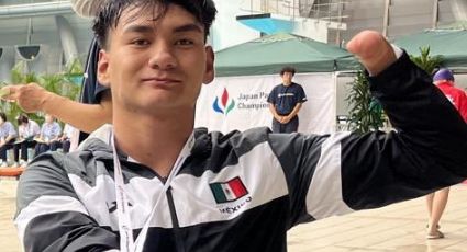 ¡Triple Oro! Ángel Camacho, leonés de 18 años de edad, logró triple podio en Japón