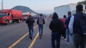 Bloquean traileros principales carreteras de Michoacán; ¡están hartos de robos y asaltos!