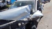 Accidente múltiple en carretera Uriangato-Yuriria deja dos lesionados y daños materiales