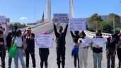 FOTOS. Alumnos de escuelas privadas apoyan protestas contra UAEH