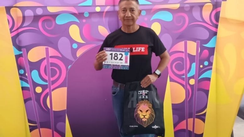 “Correré hasta que Dios me lo permita”: Armando listo para su segundo Maratón León