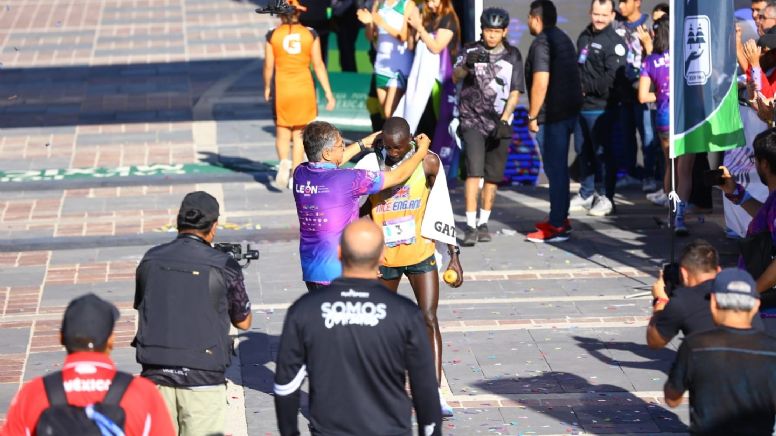 Wilfred Nyatogo nunca había corrido 42 km, pero ganó el Maratón León 2023