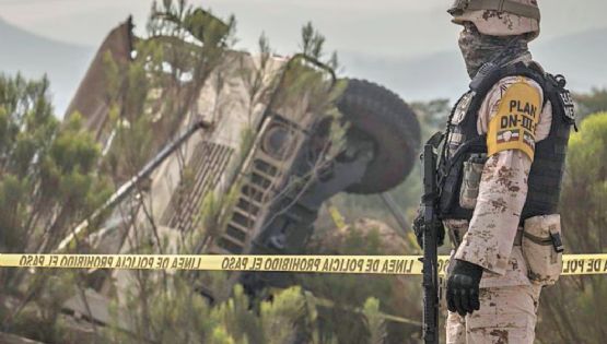 Accidente en Durango: Se accidenta convoy del Ejército; mueren dos militares y hay 7 lesionados