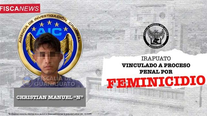 Irapuato: Christian Manuel es vinculado a proceso por estrangular a su pareja