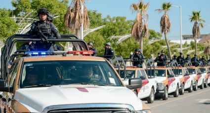 Blindan con patrullas, helicópteros y policías para zona 'caliente' en Tamaulipas