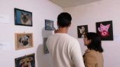 Con esta exposición fomentan el comercio de arte local y ayudan a gatitos en León