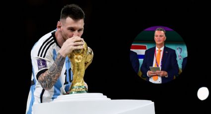 Louis Van Gaal señala que Mundial pareció que estuvo “planeado” para que Messi lo ganara