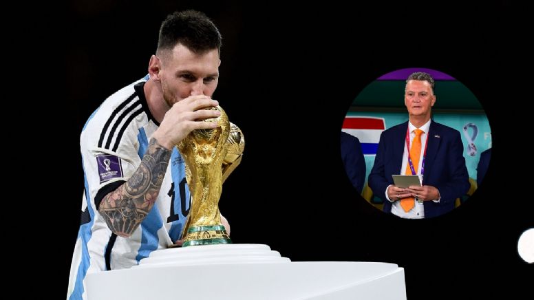 Louis Van Gaal señala que Mundial pareció que estuvo “planeado” para que Messi lo ganara