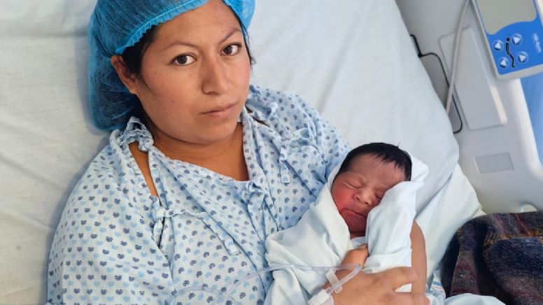 El primer bebé guanajuatense del 2024 nació en San Luis de la Paz
