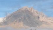 Popocatépetl se activa con extensa nube de ceniza; permanece en Amarillo Fase 2