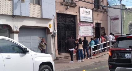 Hasta una hora tardan ciudadanos en Celaya en módulos del INE