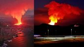 Volcán estalla en Islandia: Lava corría a 400 metros de las casas ubicadas en la zona | VIDEOS