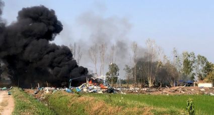 Cuerpos volaron por todos lados: Explota fábrica de fuegos artificiales; reportan 23 muertos
