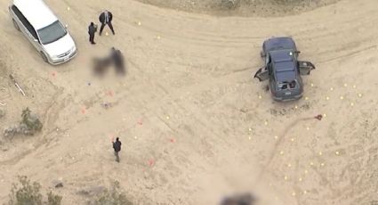 El misterioso hallazgo de seis cuerpos y una camioneta con impactos de bala en California