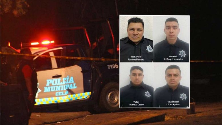 Identifican a policías masacrados en Celaya
