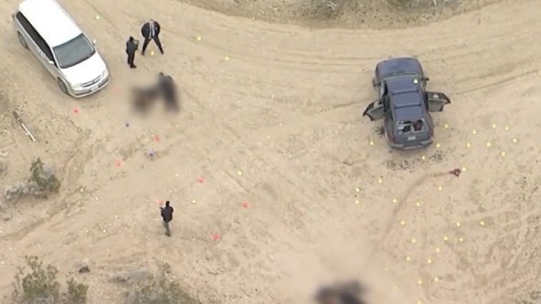El misterioso hallazgo de seis cuerpos y una camioneta con impactos de bala en California