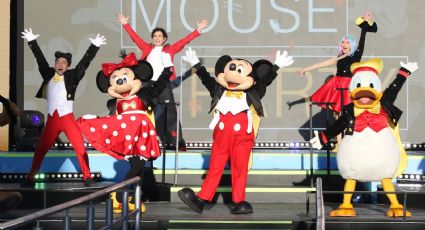 Sorprenden a Mickey Mouse en la Feria de León