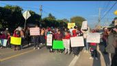 Padres y madres de estudiantes de La Cruz bloquean carretera para exigir una primaria