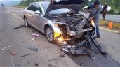 Accidente en la México-Tampico causa cinco personas lesionadas