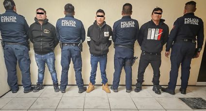Aseguran a tres sujetos armados con droga y placas falsas en Atitalaquia