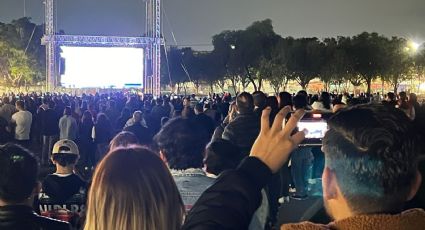 Disfrutan cientos el concierto de Maluma desde la Zona Fest de la Feria de León 2024