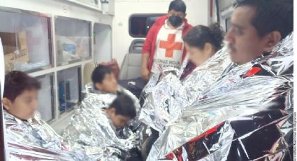 Rescatan a 11 migrantes cuando pretendían cruzar el Río Bravo; seis de ellos eran menores