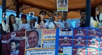 Decenas de personas marchan por los desaparecidos en Arandas en Jalisco