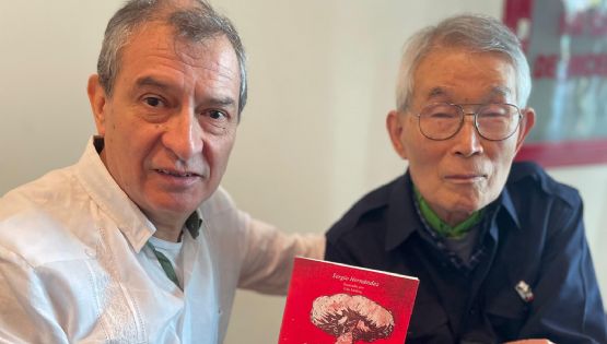 Sobreviviente de la bomba de Nagasaki, Yasuaki Yamashita, usa el español para contar su historia