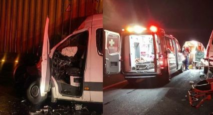 Mortal accidente: choca camioneta de pasajeros contra tráiler y mueren 10 personas